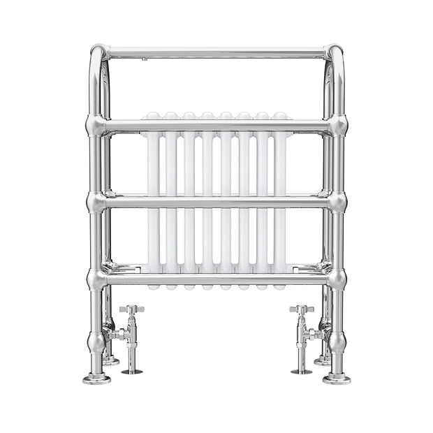 Crosby Traditional Freestanding Towel Rail Column Radiator (850 x 673mm)  Standard Large Image