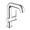 Crosswater 3ONE6 Swivel Spout Basin Mixer - Stainless Steel