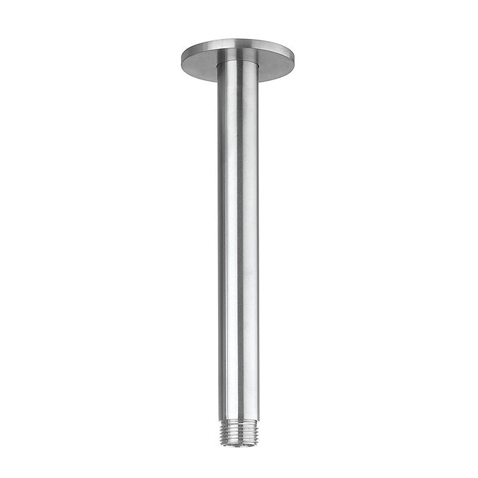 Crosswater 3ONE6 Stainless Steel 200mm Ceiling Shower Arm - TS689S Large Image