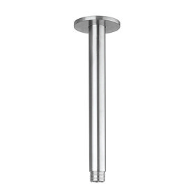 Crosswater 3ONE6 Stainless Steel 200mm Ceiling Shower Arm - TS689S Large Image