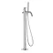 Crosswater 3ONE6 Stainless Steel Freestanding Bath Shower Mixer - TS416FS Large Image