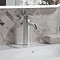 Crosswater 3ONE6 Stainless Steel Mono Basin Mixer Tap - TS110DNS Profile Large Image