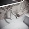 Crosswater 3ONE6 Stainless Steel Mono Basin Mixer Tap - TS110DNS Feature Large Image