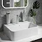 Crosswater 3ONE6 Stainless Steel Mono Basin Mixer Tap - TS110DNS Standard Large Image