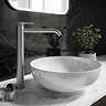 Crosswater 3ONE6 Stainless Steel Tall Mono Basin Mixer Tap - TS112DNS  Profile Large Image