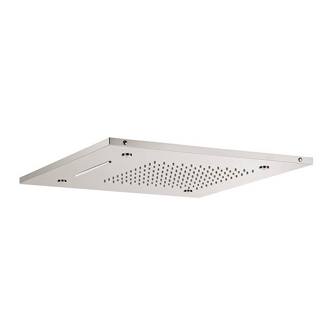 Crosswater 500mm Square Multifunction Recessed Shower Head - FH500C Standard Large Image
