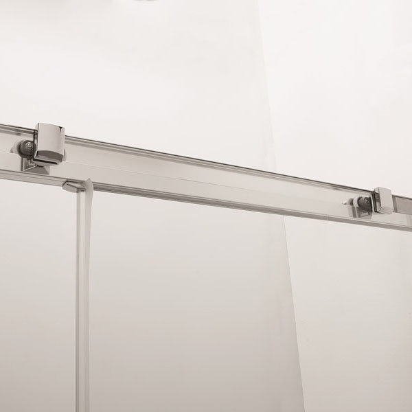 Crosswater 800 x 800mm Clear 6 Quadrant Single Door Shower Enclosure - CAQSSC0800  Feature Large Ima