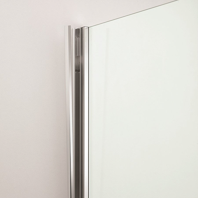 Crosswater 900 x 900mm Kai 6 Quadrant Double Door Shower Enclosure - KLQDS0900  Feature Large Image