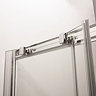 Crosswater 900 x 900mm Kai 6 Quadrant Double Door Shower Enclosure - KLQDS0900  Standard Large Image