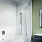 Crosswater 900mm Kai 6 Single Panel Bath Screen - KLBSSC0900  Feature Large Image