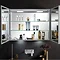 Crosswater Allure 900 x 700mm Illuminated Mirrored Cabinet - AL7070AL  additional Large Image