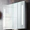 Crosswater Allure 900 x 700mm Illuminated Mirrored Cabinet - AL7070AL Large Image