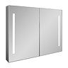 Crosswater Allure 900 x 700mm Illuminated Mirrored Cabinet - AL9070AL  Profile Large Image
