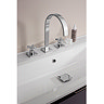 Crosswater - Alvero 3 Tap Hole Basin Mixer - AL135DNC Profile Large Image
