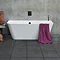 Crosswater Artist Petite Back To Wall Bath (1524 x 800mm) Large Image