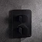 Crosswater Atoll/Glide II/Marvel Crossbox 1 Outlet Trim & Levers - Matt Black Profile Large Image
