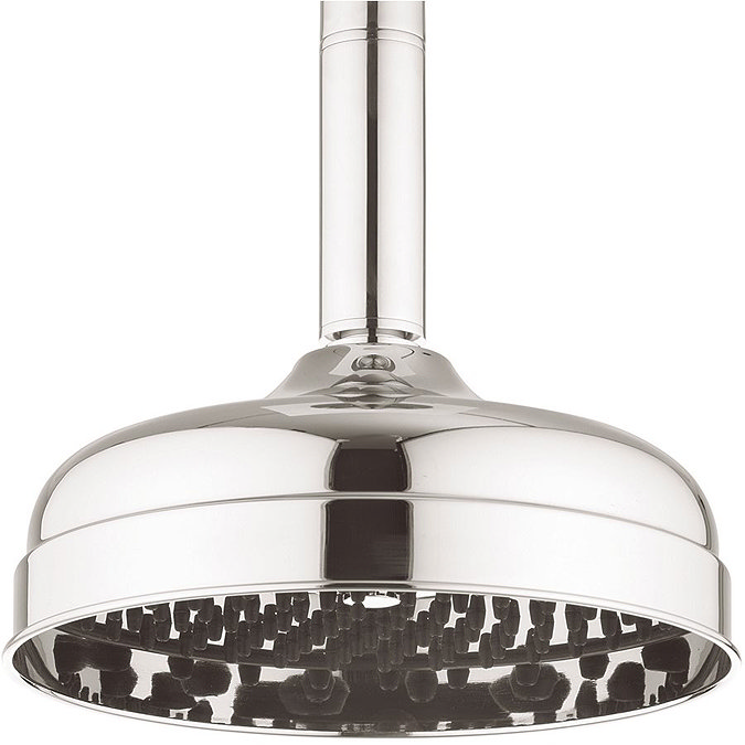 Crosswater Belgravia 200mm Easy Clean Fixed Shower Head - Chrome