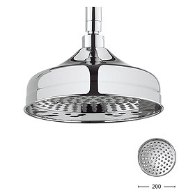 Crosswater - Belgravia 200mm Round Fixed Showerhead - FH08C Large Image