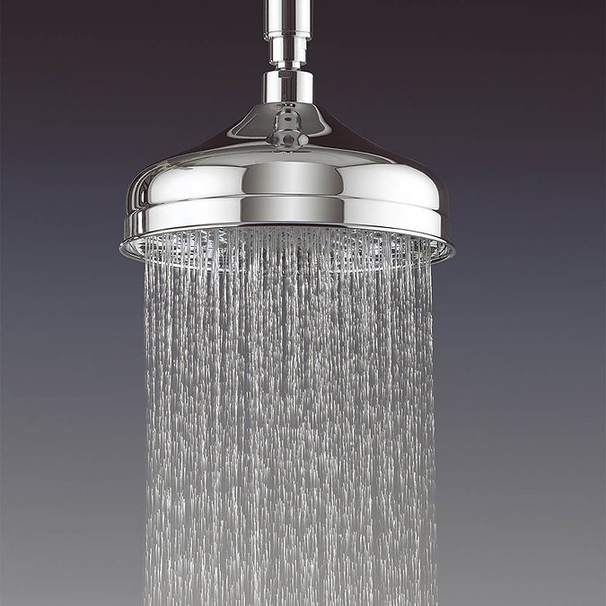 Crosswater - Belgravia 200mm Round Fixed Showerhead - Nickel - FH08N  Profile Large Image