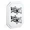 Crosswater Belgravia Chrome Crossbox 3 Outlet Trim Set Large Image