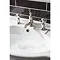 Crosswater - Belgravia Crosshead 3 Tap Hole Basin Mixer - Nickel - HG130DPN Feature Large Image