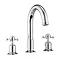 Crosswater - Belgravia Crosshead 3 Tap Hole Bath Mixer - BL330DC Large Image