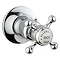 Crosswater - Belgravia Crosshead Bath Pillar Taps - BL340DC Profile Large Image