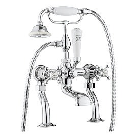 Crosswater - Belgravia Crosshead Bath Shower Mixer with Kit - BL422DC Large Image