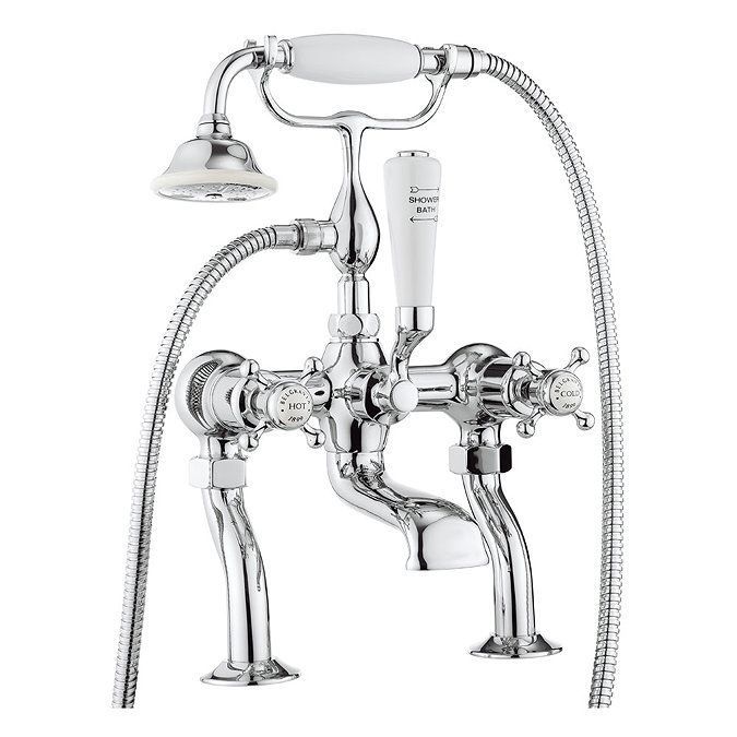 Crosswater - Belgravia Crosshead Bath Shower Mixer with Kit - BL422DC Large Image