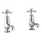 Crosswater - Belgravia Crosshead Cloakroom Basin Taps - BL150DNC Large Image