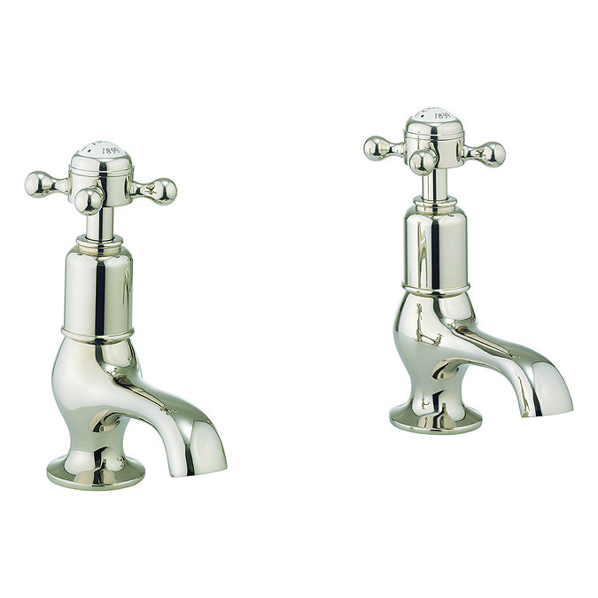 Crosswater - Belgravia Crosshead Cloakroom Basin Taps - Nickel - HG150DNN Large Image