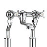 Crosswater - Belgravia Crosshead Floor Mounted Freestanding Bath Filler Profile Large Image