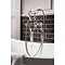 Crosswater - Belgravia Crosshead Floor Mounted Freestanding Bath Shower Mixer - Nickel Feature Large