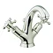 Crosswater - Belgravia Crosshead Highneck Monobloc Basin Mixer with Pop-up Waste - Nickel - HG112DPN