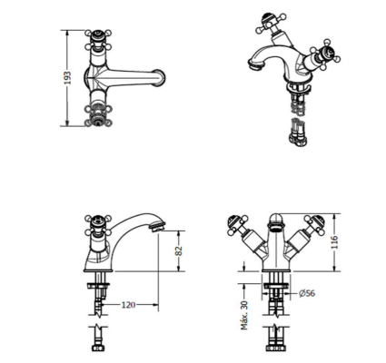 Basin Taps