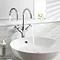 Crosswater - Belgravia Crosshead Tall Monobloc Basin Mixer Tap - Chrome - BL118DNC  Standard Large Image