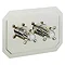 Crosswater - Belgravia Crosshead Thermostatic Shower Valve with 2 Way Diverter - Landscape - Nickel