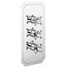 Crosswater - Belgravia Crosshead Triple Thermostatic Shower Valve with 3 Way Diverter Large Image