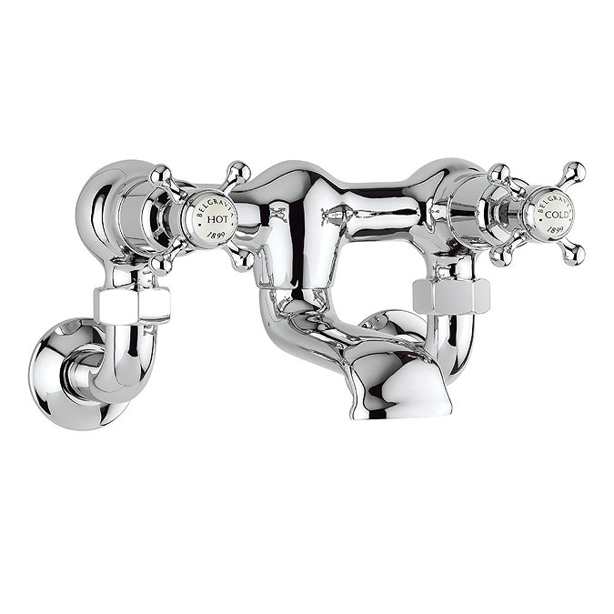 Crosswater - Belgravia Crosshead Wall Mounted Bath Filler Large Image