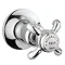 Crosswater - Belgravia Fleur-De-Lis Long Nose Basin Taps - BL140DNC_FL Profile Large Image