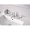 Crosswater Belgravia Lever 3 Tap Hole Basin Mixer - BL130DNC_LV Profile Large Image