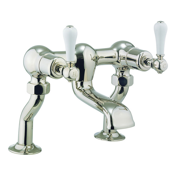 Crosswater - Belgravia Lever Bath Filler - Nickel - HG322DN_LV Large Image