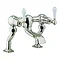 Crosswater - Belgravia Lever Bath Filler - Nickel - HG322DN_LV Large Image