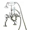 Crosswater - Belgravia Lever Bath Shower Mixer with Kit - Nickel - HG422DN_LV Large Image
