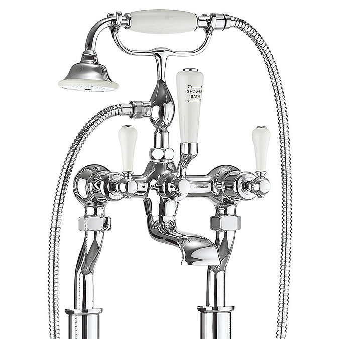 Crosswater - Belgravia Lever Floor Mounted Freestanding Bath Shower Mixer Profile Large Image