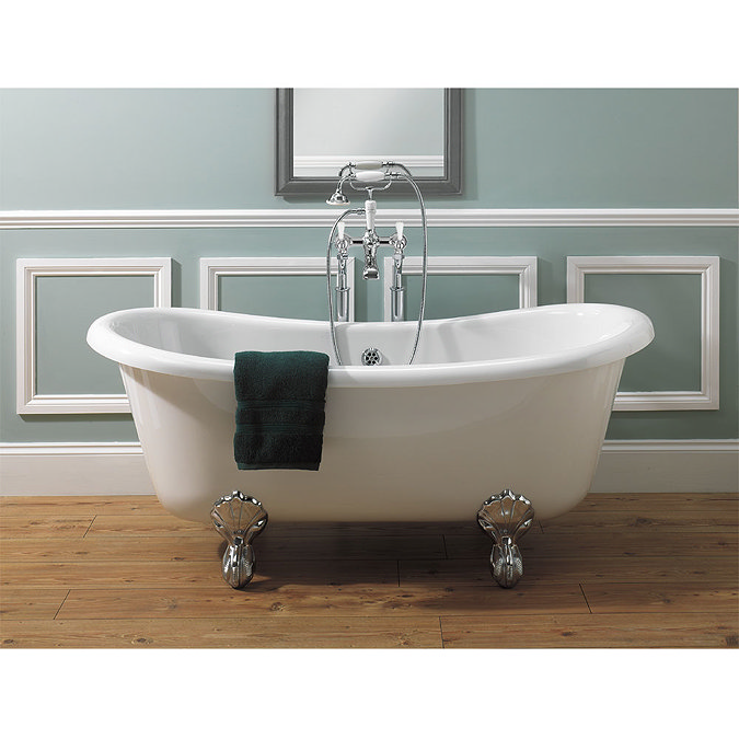 Crosswater - Belgravia Lever Floor Mounted Freestanding Bath Shower Mixer Feature Large Image