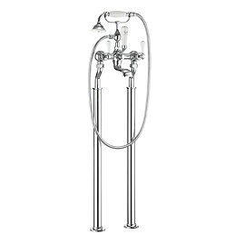 Crosswater - Belgravia Lever Floor Mounted Freestanding Bath Shower Mixer Large Image