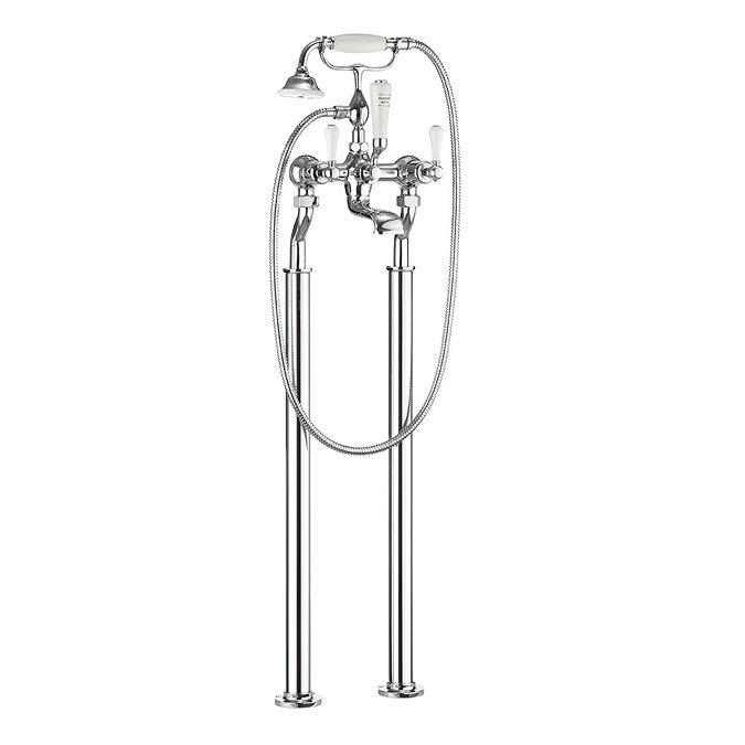 Crosswater - Belgravia Lever Floor Mounted Freestanding Bath Shower Mixer Large Image