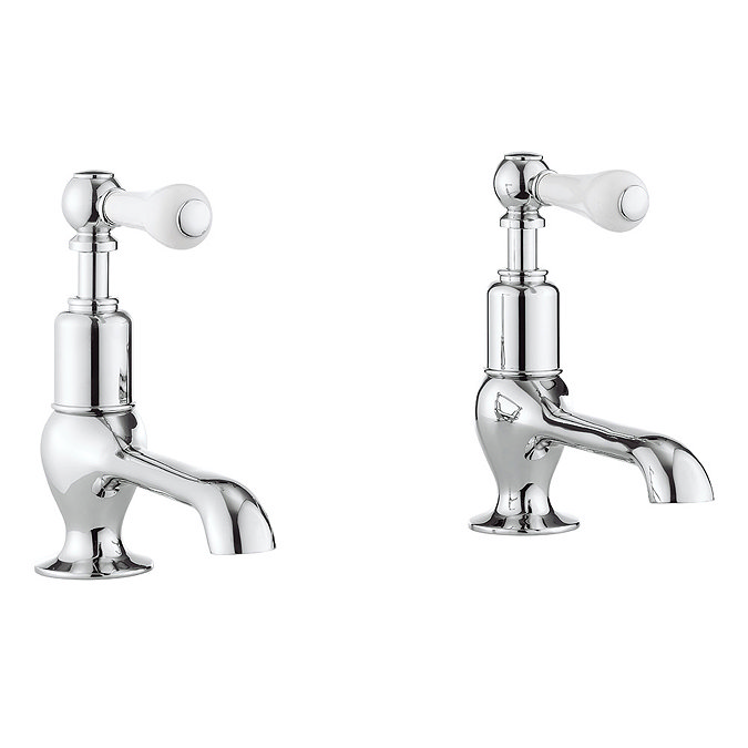 Crosswater - Belgravia Lever Long Nose Basin Taps - BL140DNC_LV Large Image