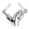 Crosswater Belgravia Lever Monobloc Basin Mixer Tap with Pop-up Waste - BL110DPC_LV Large Image